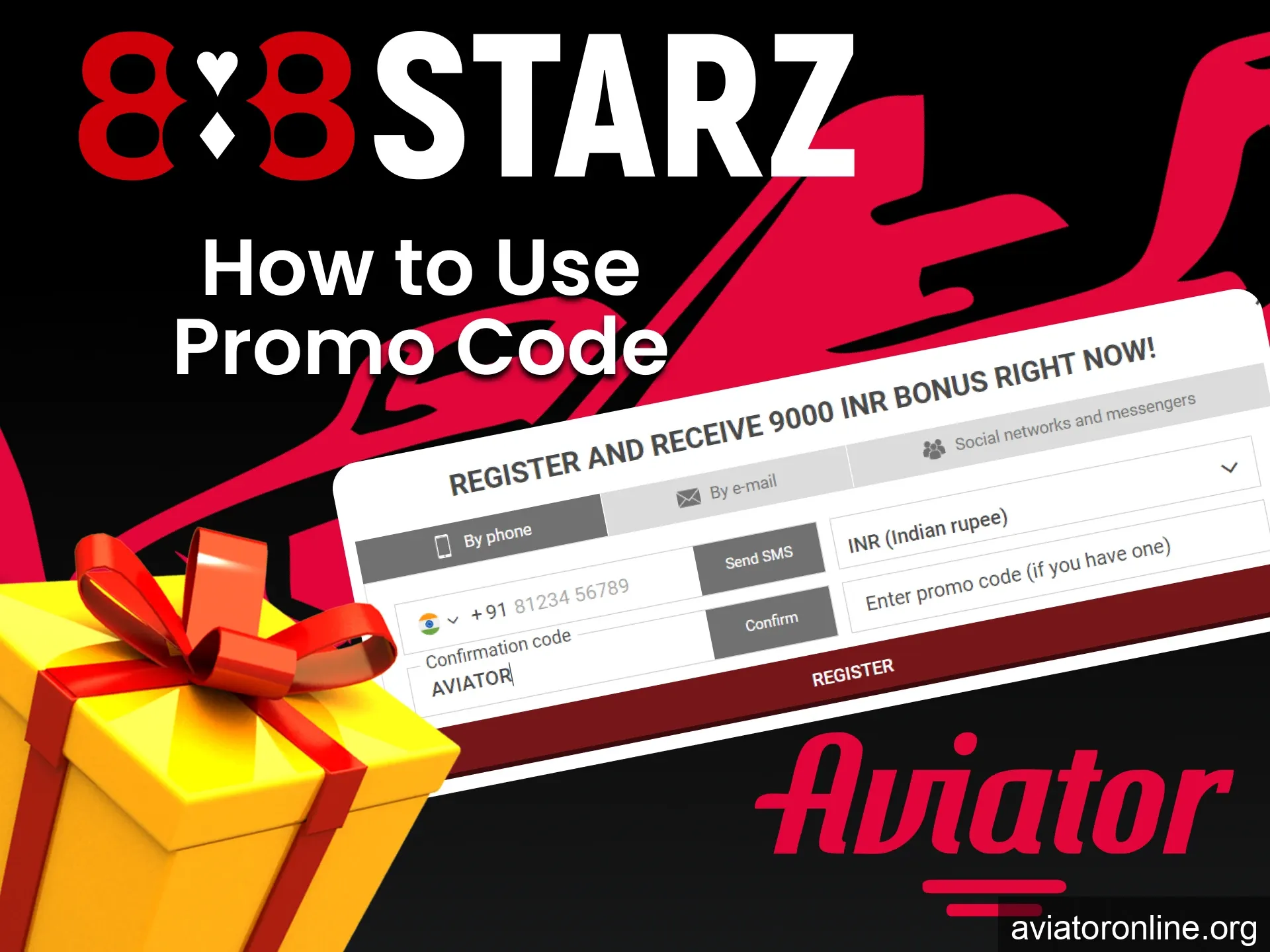 By entering a promo code from 888starz casino during registration you instantly increase your earnings and chances of winning the Aviator game.