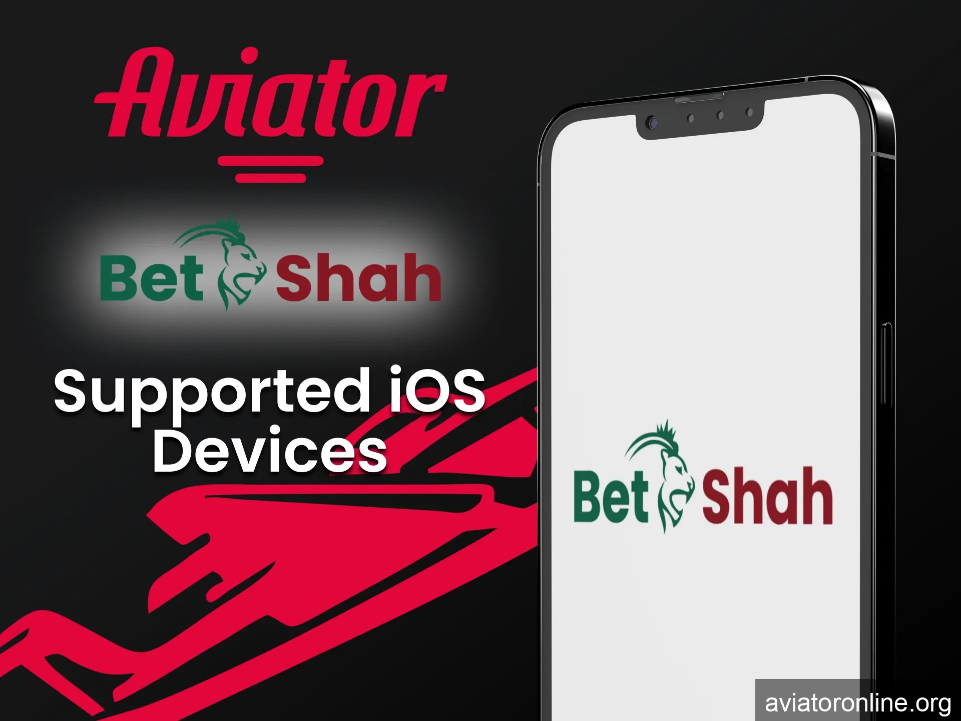 Use the BetShah app on iOS devices to play Aviator.