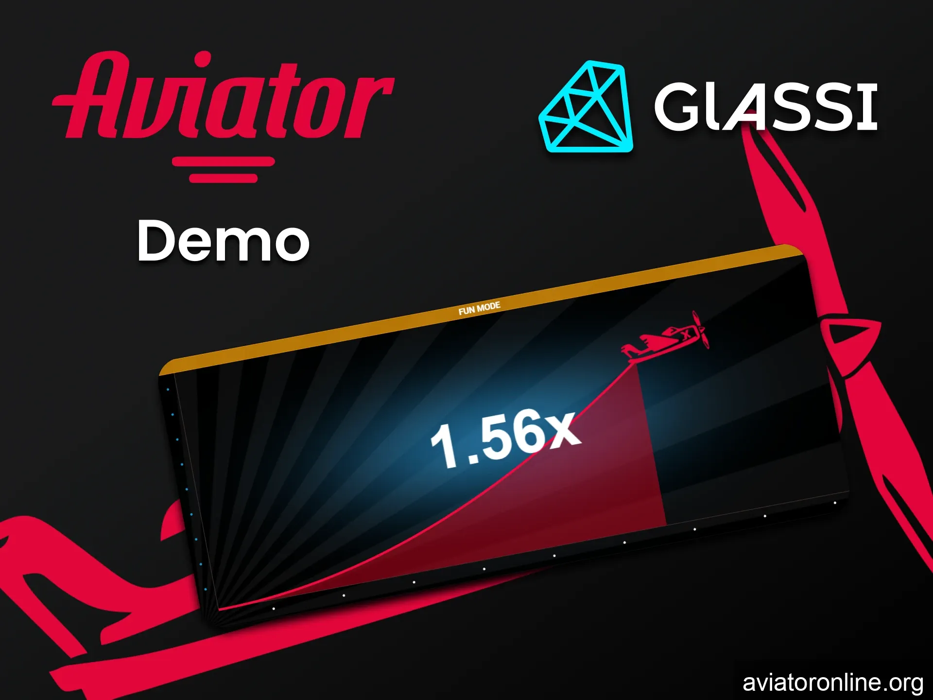 Practice the Aviator demo at Glassi Casino.