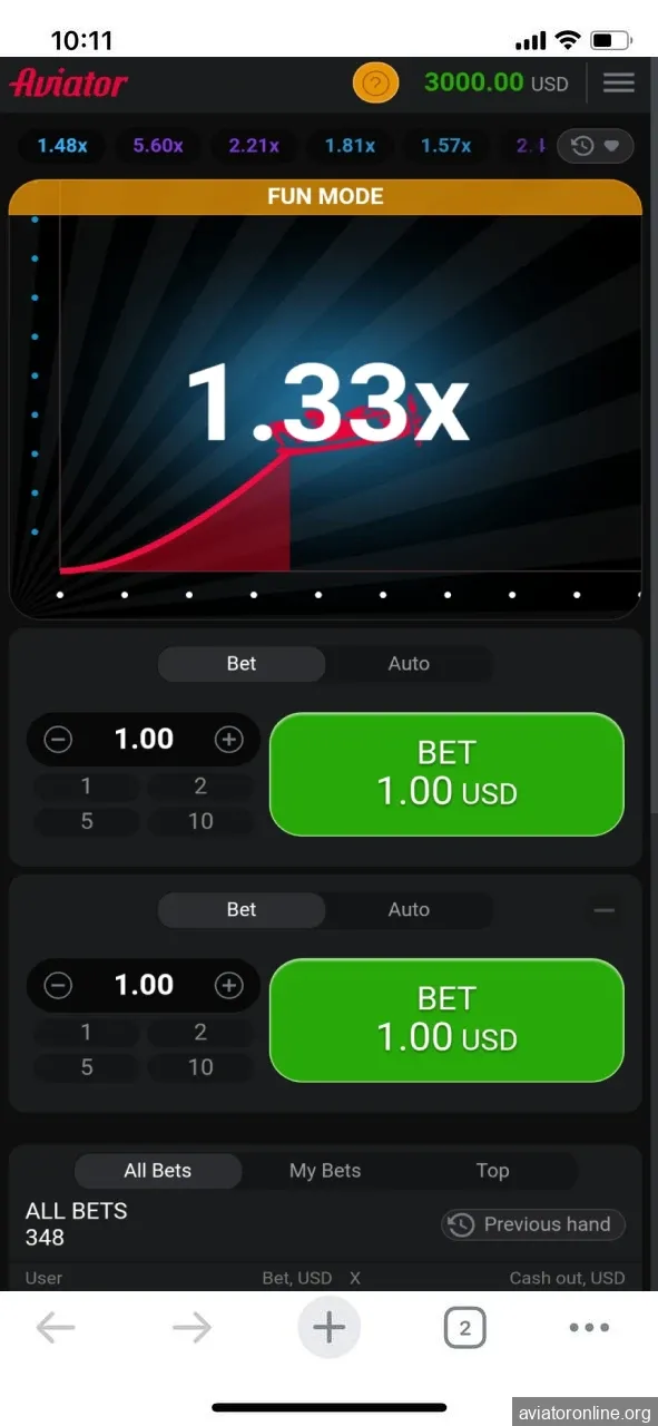 Start playing Aviator through the Indibet iOS app.