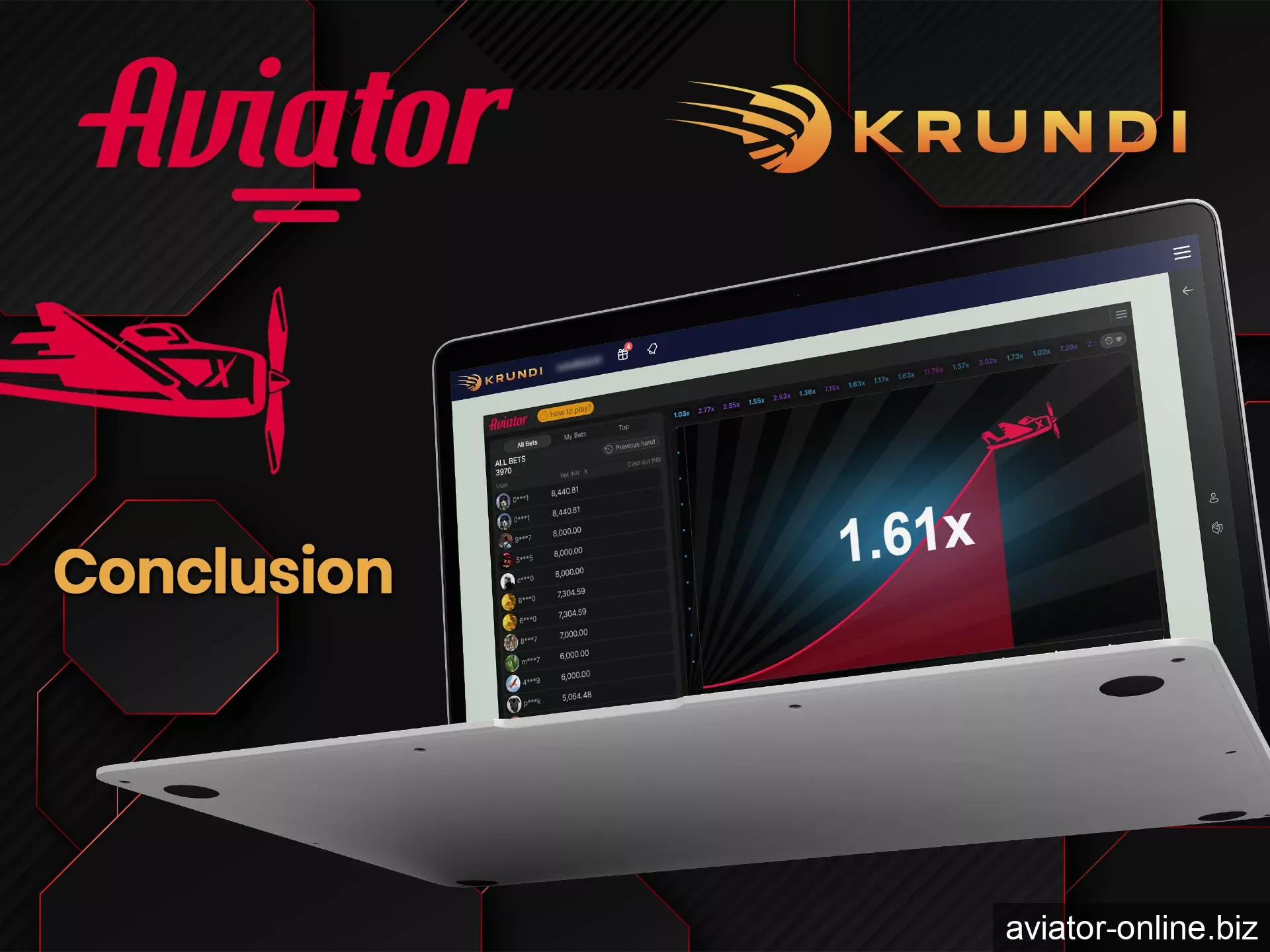 Join Krundi to become a pro at playing Aviator.