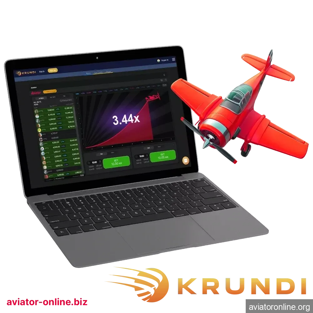 Choose Krundi to have a great time with the Aviator game.