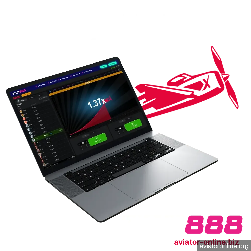 The Tez888 gaming platform offers to come in and play the Aviator game.