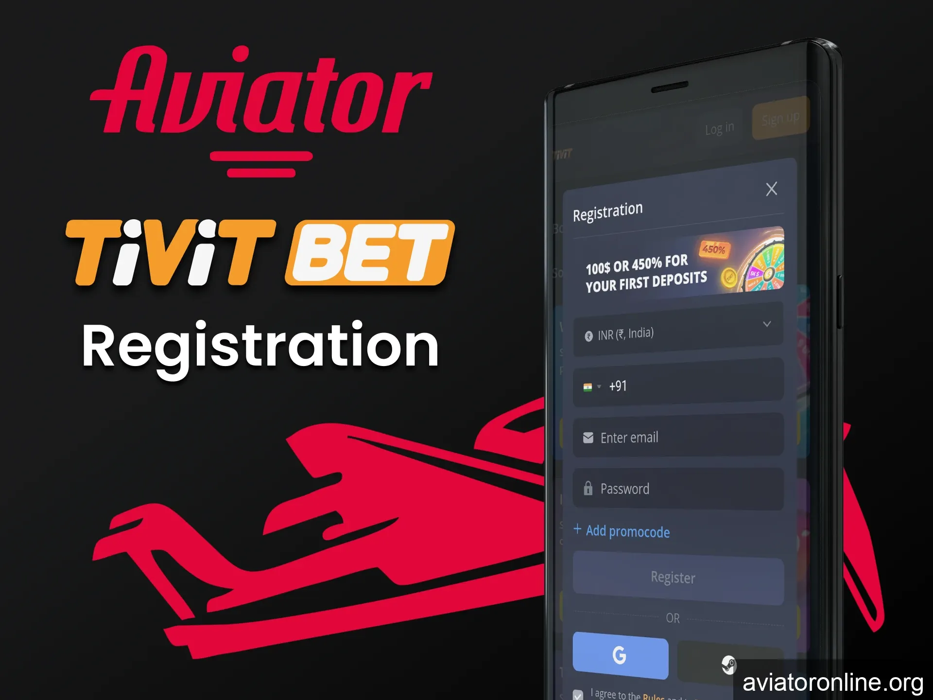 You can register in the Tivitbet application.